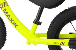 Max1 MAXÍK Evo Lite fluo žlutá/fialová + YAK dětské odrážedlo