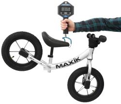 Max1 Premium MAXÍK Evo Lite stříbrné/černé odrážedlo