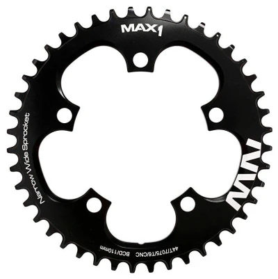 Max1 převodník Narrow Wide BCD 110 mm 44z černý Max1 převodník Narrow Wide BCD 110 mm 44z černý