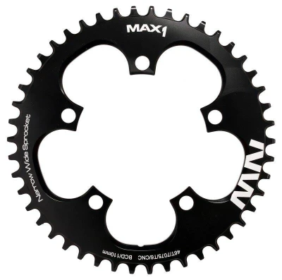 Max1 převodník Narrow Wide BCD 110 mm 46z černý Max1 převodník Narrow Wide BCD 110 mm 46z černý