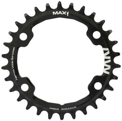 Max1 převodník Narrow Wide Shimano 30z černý Max1 převodník Narrow Wide Shimano 30z černý
