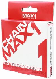 Max1 řetěz E-bike 11 speed, 126L, stříbrný, se spojkou
