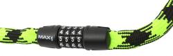 Max1 řetězový zámek Twist kódový 3,2x1200 mm zeleno/černý