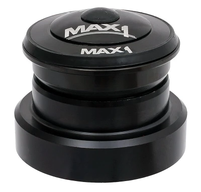 Max1 semi-integrované hlavové složení s venkovním spodním ložiskem pro 1,5" vidlice, černé Max1 semi-integrované hlavové složení s venkovním spodním ložiskem pro 1,5" vidlice, černé
