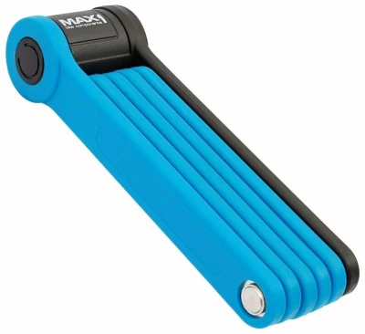 Max1 skládací zámek Bull 850 mm modrý Max1 skládací zámek Bull 850 mm modrý