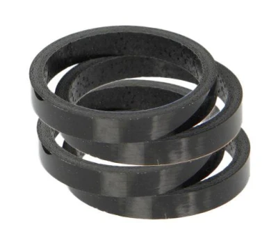 Max1 Spacer A-H 1 1/8" 5mm carbon černý 5ks Max1 Spacer A-H 1 1/8" 5mm carbon černý 5ks
