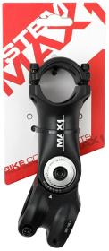 Max1 stavitelný představec 105/60°/31,8 mm černý