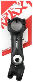 Max1 stavitelný představec 125/60°/31,8 mm černý