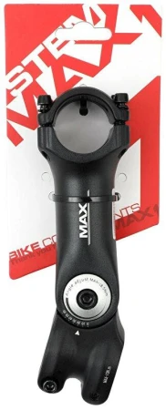Max1 stavitelný představec 125/60°/31,8 mm černý