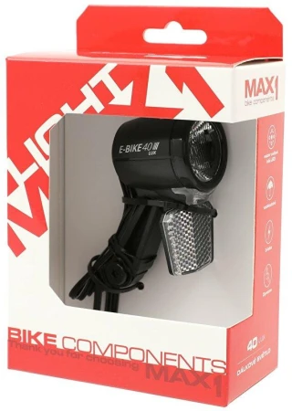 Max1 světlo přední E-bike 40
