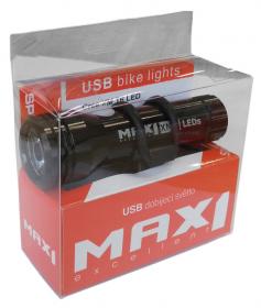 Max1 světlo přední Taktik USB