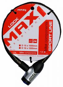 Max1 zámek MOTO 1000x15 mm 4 klíče