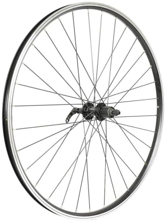Max1 zapletené kolo 28/29" V-brake zadní 8-11sp. černé Max1 zapletené kolo 28/29" V-brake zadní 8-11sp. černé