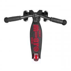 Micro Maxi Deluxe Pro black-red koloběžka + sleva 300,- na příslušenství