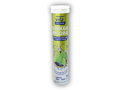 Maxivita Exclusive ginkgo biloba 20 šumivých tablet