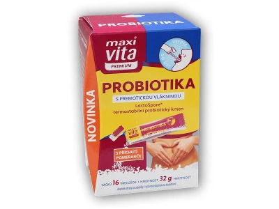 Maxivita Premium probiotika + vitamin C 20 stick Maxivita Premium probiotika + vitamin C 20 stick