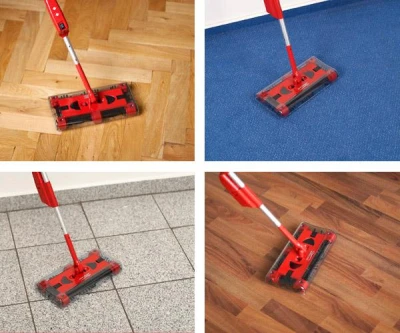 MAXXX Elektrický upratovač so 4 kefami G6