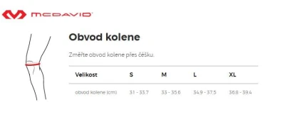 McDavid 4200 Bio-Logix ortéza na koleno