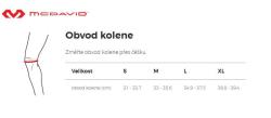 McDavid 4200 Bio-Logix ortéza na koleno IBA XL - ľavá - čierna (VÝPREDAJ)