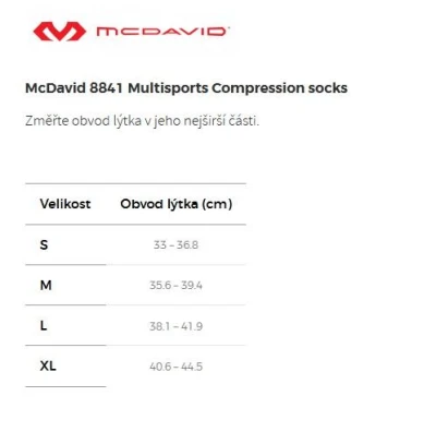 McDavid 8841 Multisports Compression Socks
