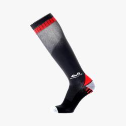 McDavid 8842 ACTIVE Elite Compression Socks POUZE XXL - černá/červená (VÝPRODEJ)