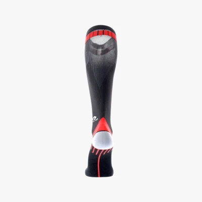 McDavid 8842 ACTIVE Elite Compression Socks POUZE XXL - černá/červená (VÝPRODEJ)