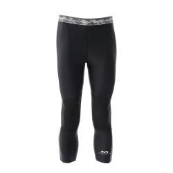 McDavid Compression 3/4 Tight With Dual Layer Knee Support Black