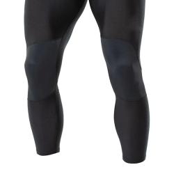McDavid Compression 3/4 Tight With Dual Layer Knee Support Black
