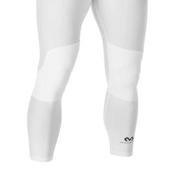 McDavid Compression 3/4 Tight With Dual Layer Knee Support White