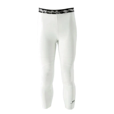 McDavid Compression 3/4 Tight With Dual Layer Knee Support White POUZE L - bílá (VÝPRODEJ) McDavid Compression 3/4 Tight With Dual Layer Knee Support White POUZE L - bílá (VÝPRODEJ)