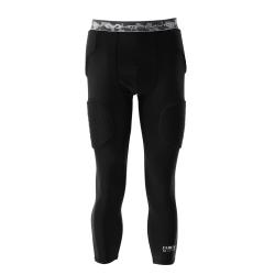 McDavid Hex Thudd 5-Pad 3/4 Tight Black kalhoty s chrániči McDavid Hex Thudd 5-Pad 3/4 Tight Black kalhoty s chrániči