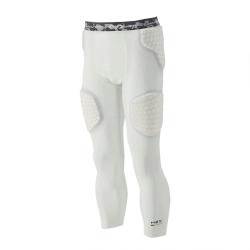 Mcdavid Hex Thudd 5-Pad 3/4 Tight White nohavice s chráničmi Mcdavid Hex Thudd 5-Pad 3/4 Tight White nohavice s chráničmi