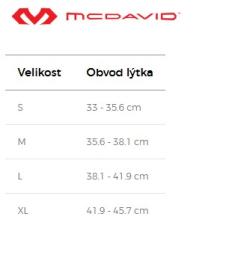 McDavid X609 Dual kompresní návlek na lýtko