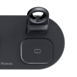 Mcdodo Bezdrátová nabíječka CH-7061 3 v 1 15W (mobil/TWS/Apple watch) (černá)