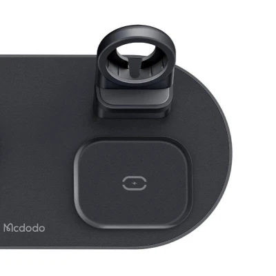 Mcdodo Bezdrátová nabíječka CH-7061 3 v 1 15W (mobil/TWS/Apple watch) (černá)