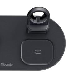 Mcdodo Bezdrátová nabíječka CH-7061 3 v 1 15W (mobil/TWS/Apple watch) (černá) (VÝPRODEJ)