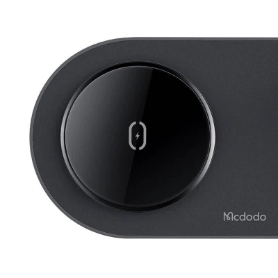 Mcdodo Bezdrátová nabíječka CH-7061 3 v 1 15W (mobil/TWS/Apple watch) (černá) (VÝPRODEJ)