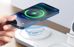 Mcdodo Bezdrátová nabíječka CH-7062 3 v 1 15W (mobil/TWS/Apple watch) (bílá)