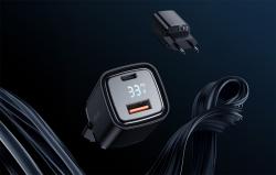 Mcdodo Nabíječka CH-1701 33W s displejem (černá)