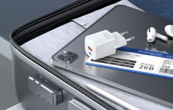 Mcdodo Nabíječka GaN 33W CH-0154 USB-C, USB-A (modrá)