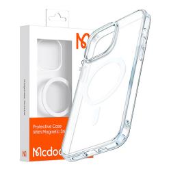 Mcdodo Průhledné magnetické pouzdro PC-1890 pro iPhone 12/12 Pro, Magsafe