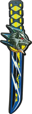 Meč soft pěnový malý samuraj 32cm dětská ninja zbraň různé motivy