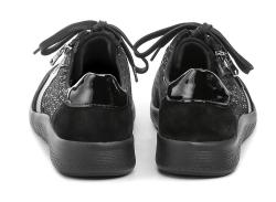 Medi Line 103-024 černé dámské zdravotní boty šíře K