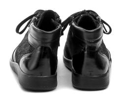 Medi Line 110-025 černé dámské zdravotní boty šíře K