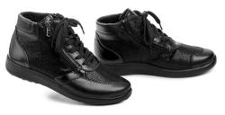 Medi Line 110-025 černé dámské zdravotní boty šíře K