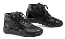 Medi Line 110-025 černé dámské zdravotní boty šíře K