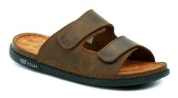 Medi Line 160N-24 hnedé pánske nadmerné nazúvaky Medi Line 160N-24 hnedé pánske nadmerné nazúvaky