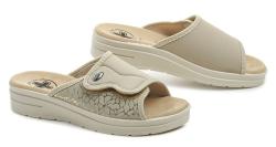 Medi Line 1718 béžové dámské zdravotní nazouváky