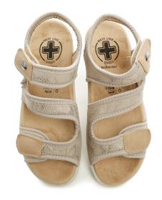 Medi Line 23152 béžové dámské zdravotní sandále