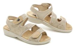 Medi Line 23152 béžové dámské zdravotní sandále